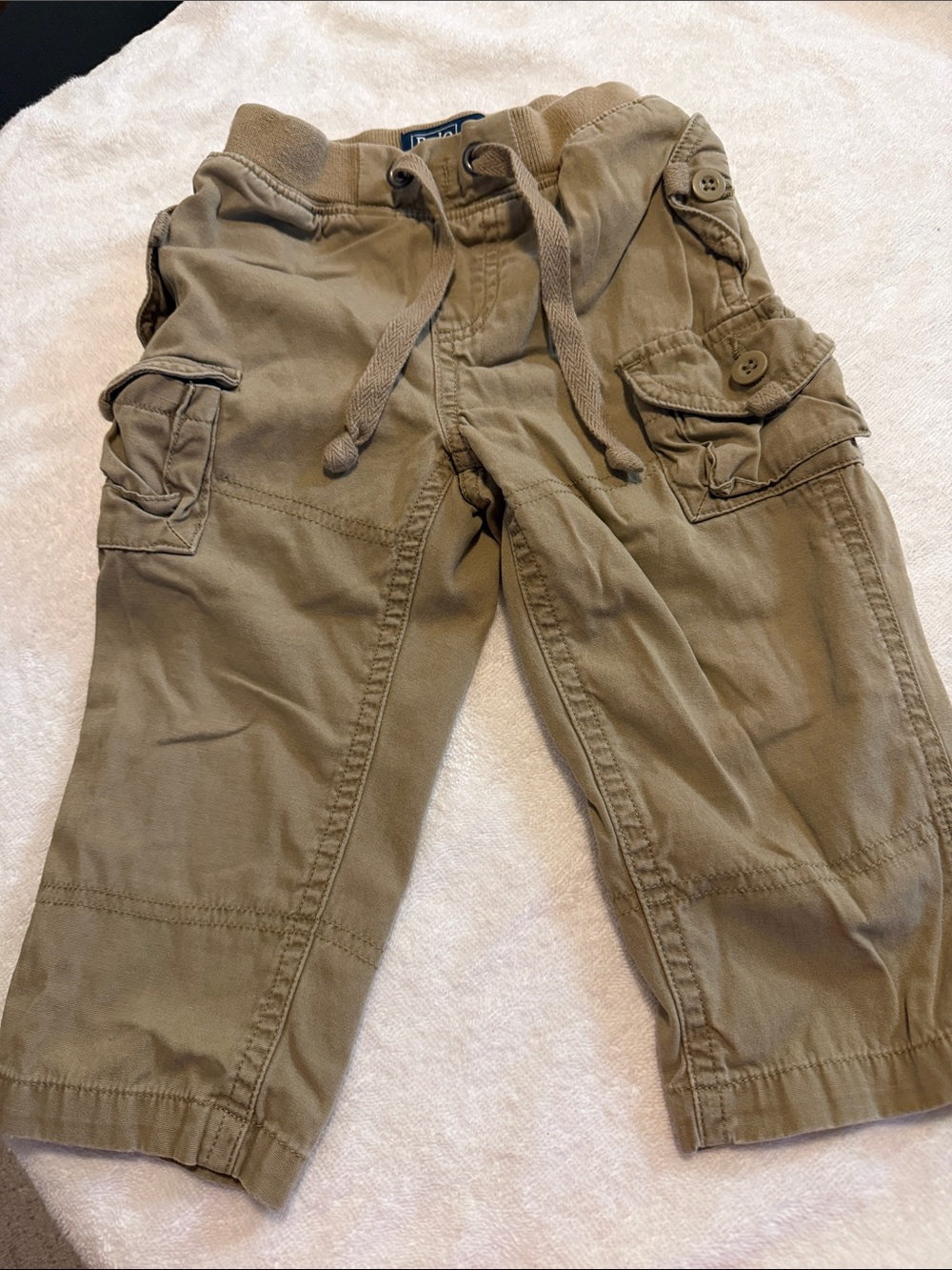 Polo by Ralph Lauren Olive Green Cargo Pants for Kids